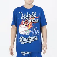 Pro Standard Dodgers Chrome T-Shirt - Men's