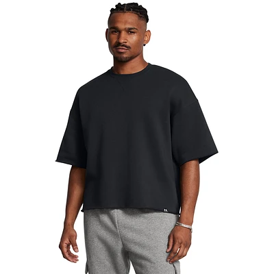 Under Armour Icon Fleece Short Sleeve Crew - Men's