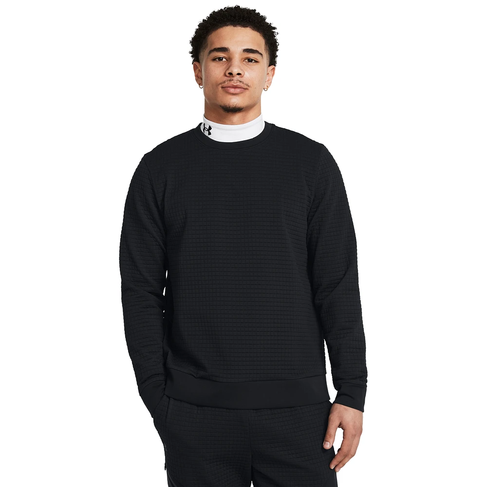 Under Armour Unstoppable Fleece Grid Crew - Men's