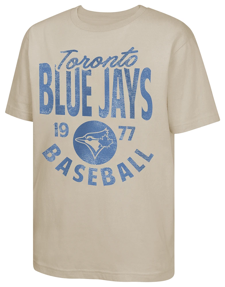 Outerstuff Blue Jays News Flash Short Sleeve T-Shirt  - Boys' Grade School