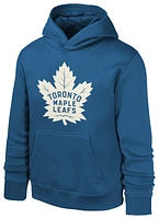 Outerstuff Maple Leafs Team Banner Pullover Hoodie  - Boys' Grade School