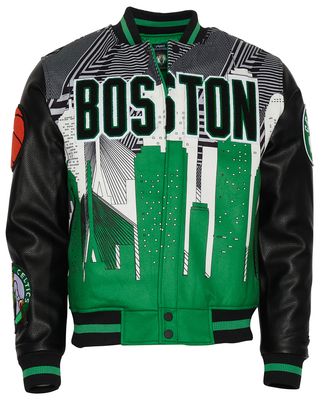 Pro Standard Celtics Remix Varsity Jacket - Men's