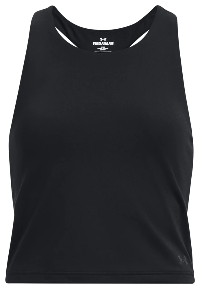 Under Armour Motion Cropped Tank  - Girls' Grade School