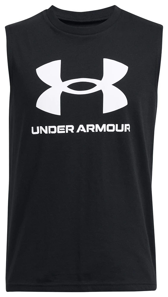 Under Armour Sportstyle Logo Tank  - Boys' Grade School