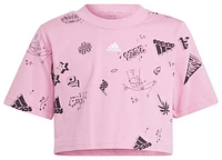 adidas T-shirt à imprimé intégral Brand Love Q3  - Filles, Scolaire