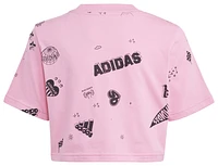 adidas T-shirt à imprimé intégral Brand Love Q3  - Filles, Scolaire