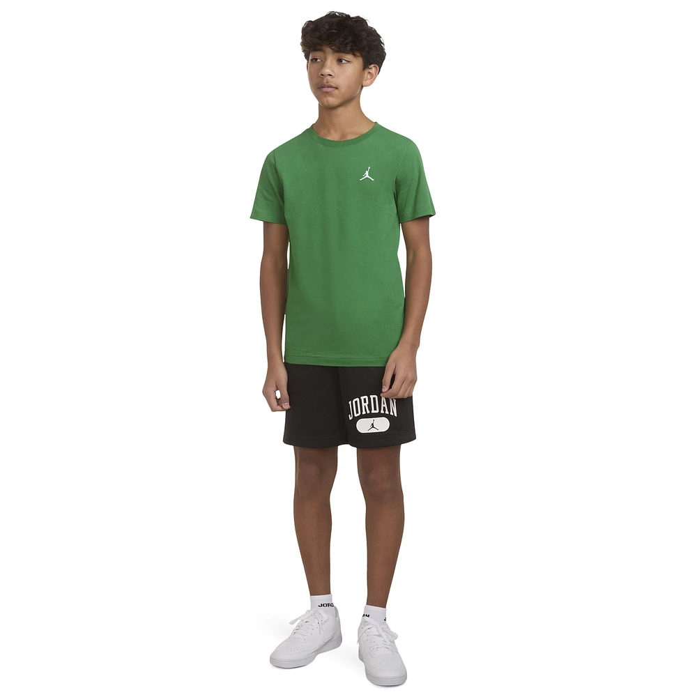 Jordan Jumpman Air Embroidered T-Shirt  - Boys' Grade School