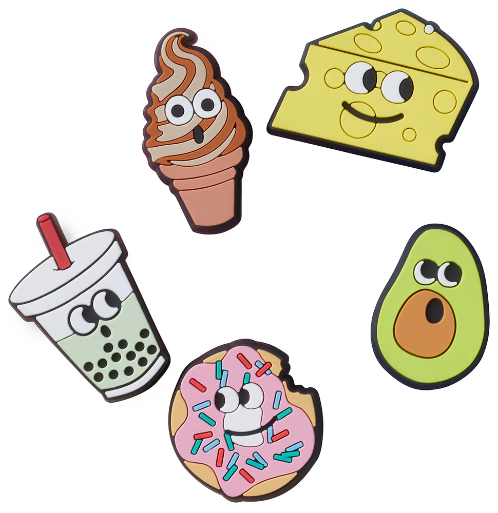 Crocs Lights Up Food Friends 5 Pack  - Youth