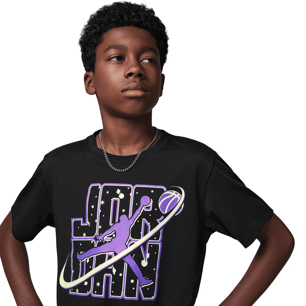 Jordan T-shirt à manches courtes Flight Galaxy Glow - Garçons, Scolaire