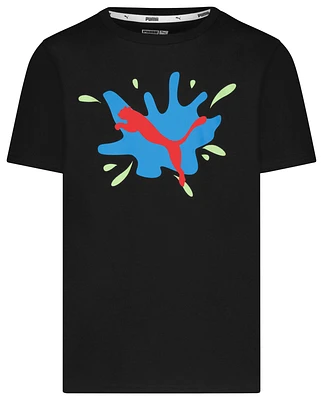 PUMA Splash Logo T-Shirt  - Boys' Grade School