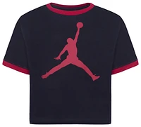 Jordan Essential Ringer T-Shirt  - Girls' Grade School