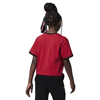 Jordan Essential Ringer T-Shirt  - Girls' Grade School