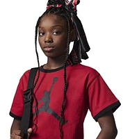 Jordan Essential Ringer T-Shirt  - Girls' Grade School