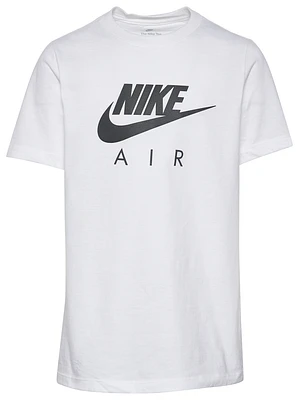 Nike Boys Reflective T-Shirt - Boys' Grade School White/Black