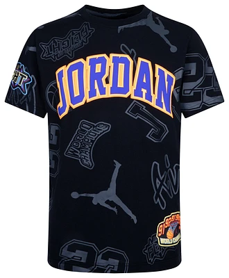 Jordan Jersey Patch T-Shirt  - Boys' Grade School