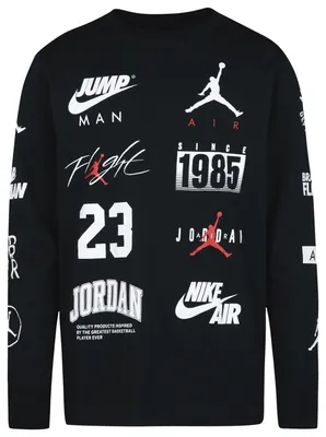 Jordan Levels AOP T-Shirt - Boys' Grade School