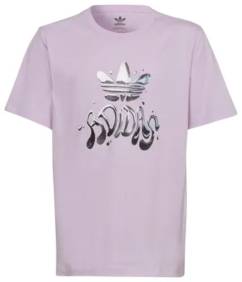 adidas Originals Graphic Logo T-Shirt  - Girls' Grade School