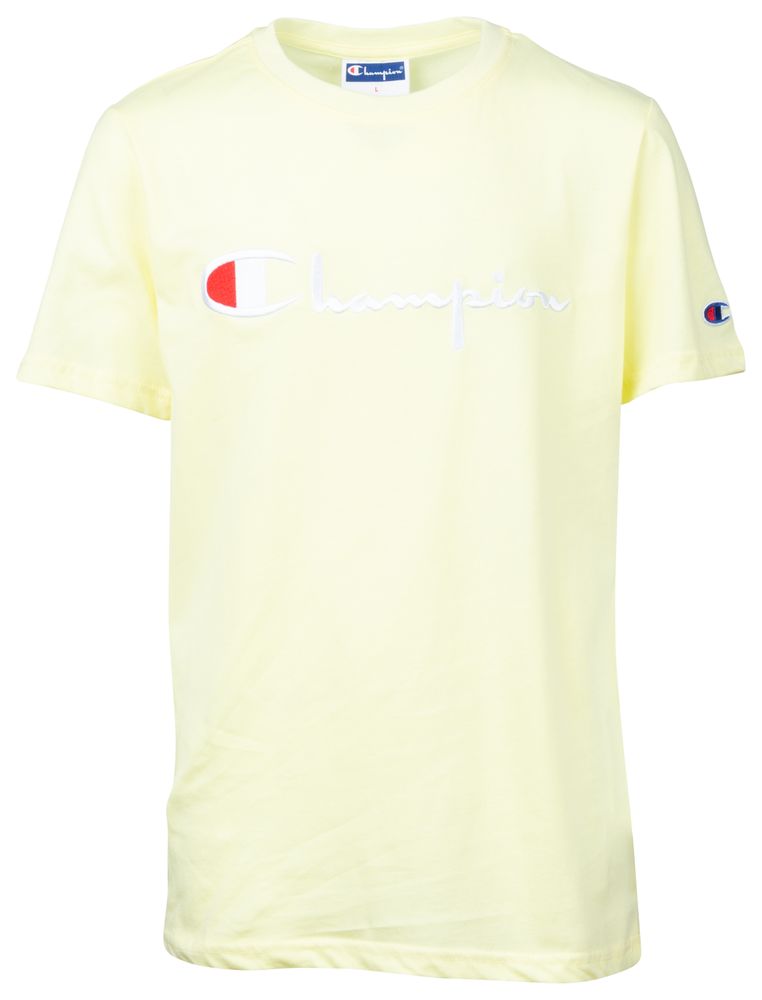 Champion Script Tee  - Boys' Grade School