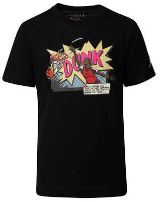 Jordan Air Comics Dunk Short Sleeve T-Shirt  - Boys' Grade School