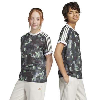 adidas Originals Minecraft Pixel AOP Camo T-Shirt  - Boys' Grade School