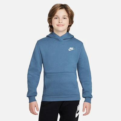 Nike NSW Club LBR Fleece Hoodie  - Boys' Grade School