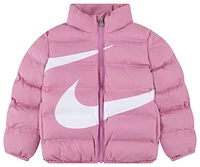 Nike Wrap Swoosh Debossed Quilt Jacket