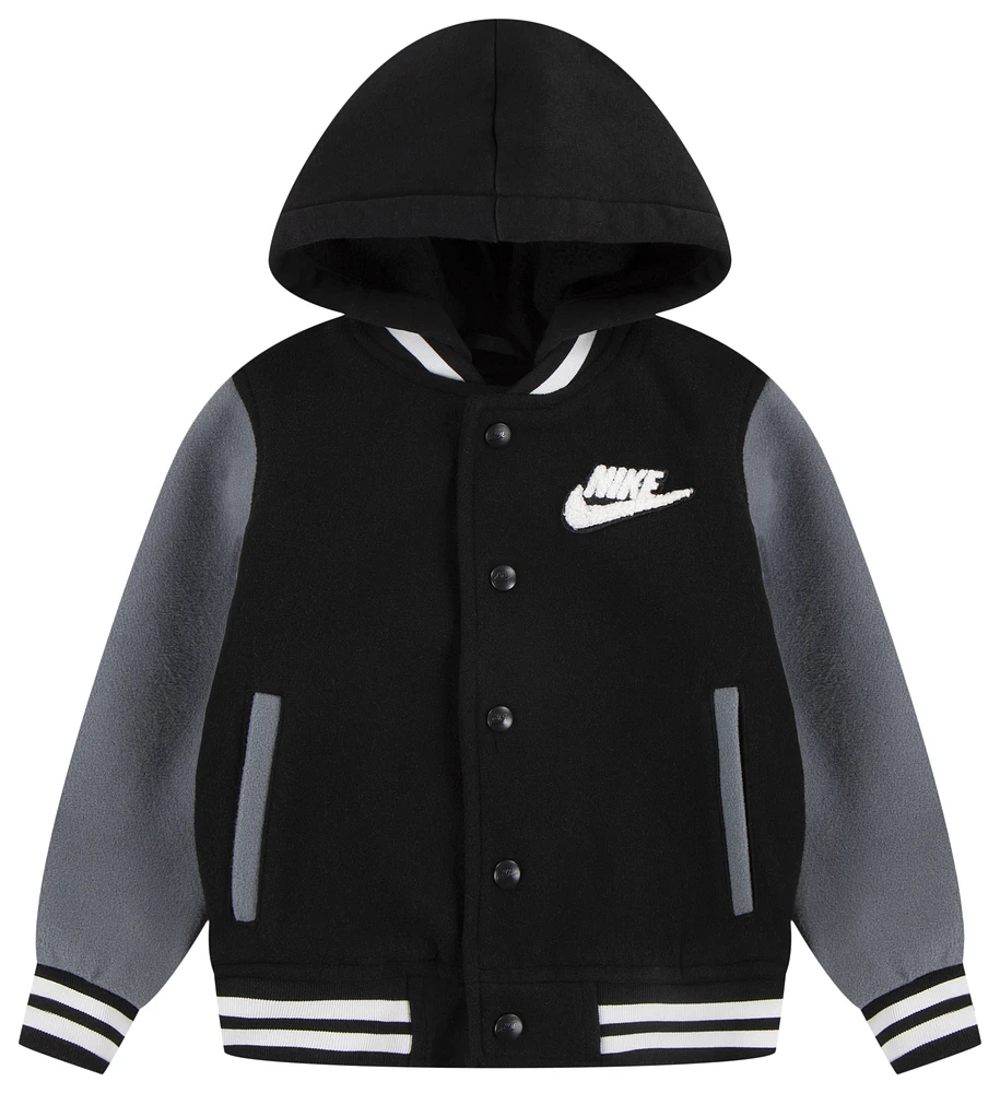 Nike Hooded Varsity Jacket  - Boys' Toddler