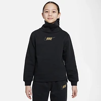 Nike Club Fleece Longsleeve Top  - Girls' Grade School