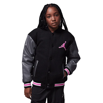 Jordan Varsity Jacket  - Girls' Grade School