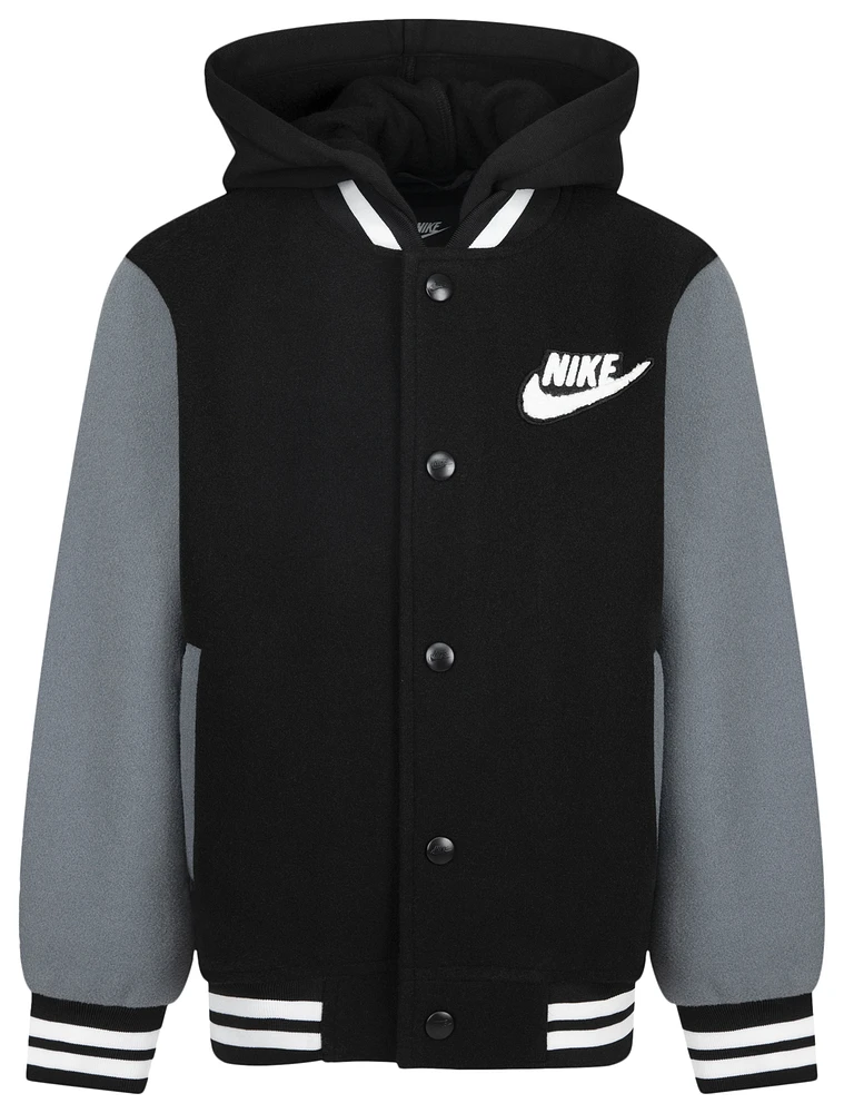 Nike Hooded Varsity Jacket  - Boys' Preschool