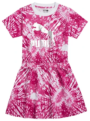 PUMA Valentine's Day Jersey AOP Short Sleeve Dress  - Girls' Grade School