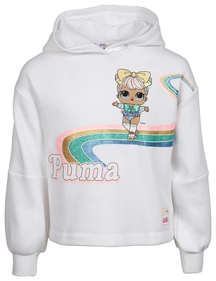 PUMA LOL Fleece Pullover Hoodie  - Girls' Grade School