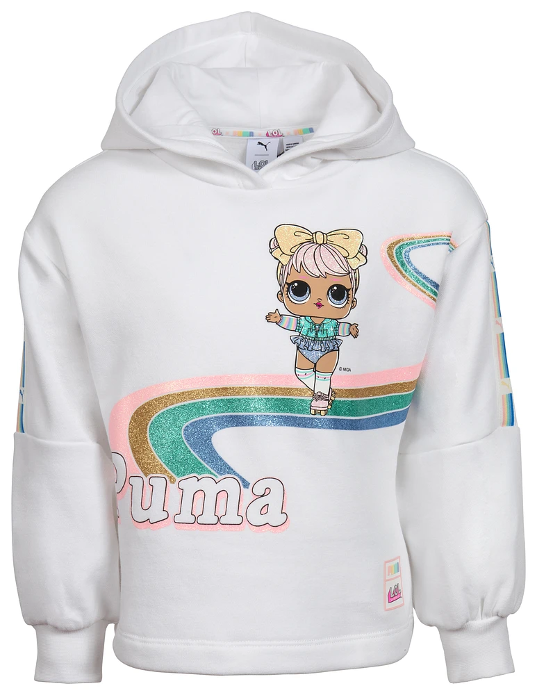 PUMA LOL Fleece Pullover Hoodie  - Girls' Preschool