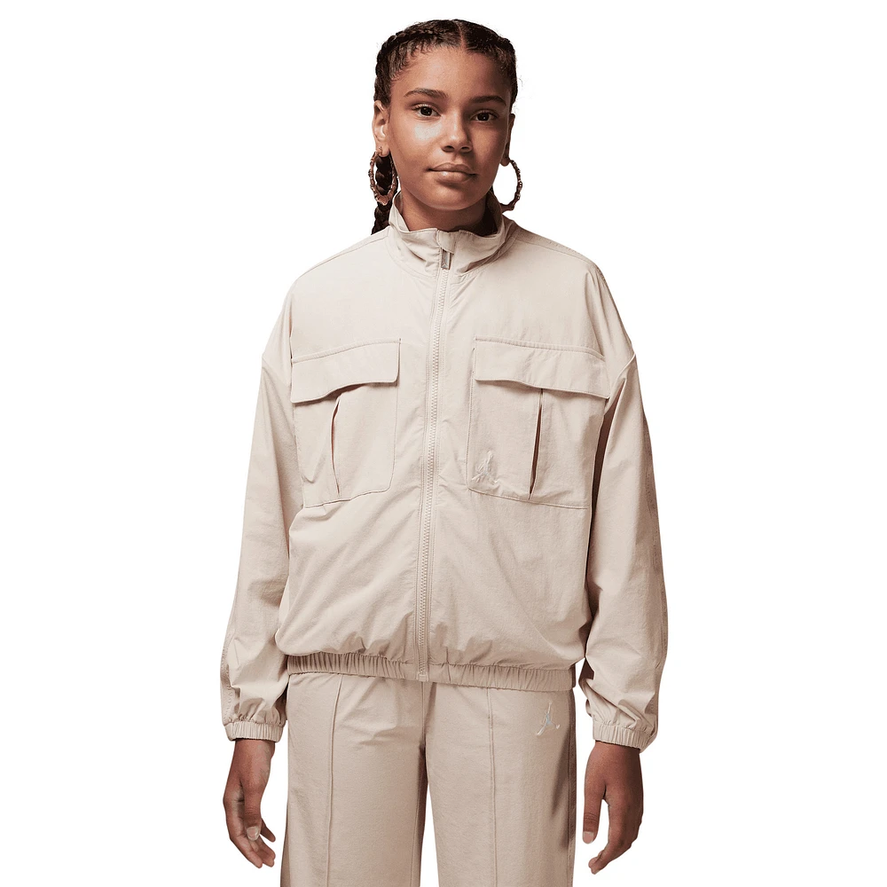 Jordan Jumpman Woven Taping Jacket  - Girls' Grade School