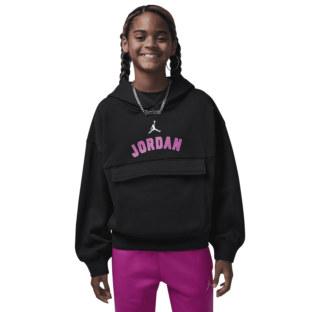 Jordan Y2K Pullover Hoodie  - Girls' Grade School