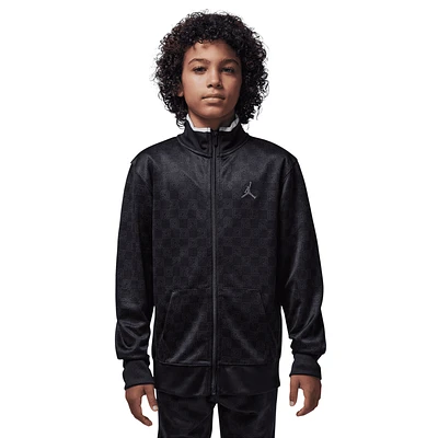 Jordan Monogram Track Jacket  - Boys' Grade School