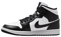 Jordan Womens AJ 1 Mid 365 - Shoes White/Black