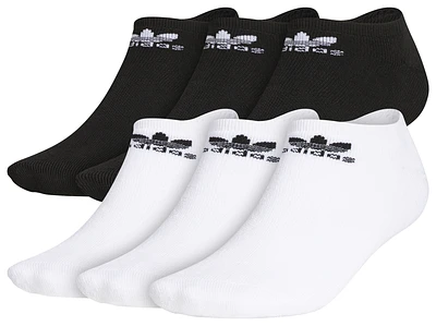 adidas Originals Trefoil 6 Pack No Show Socks  - Men's