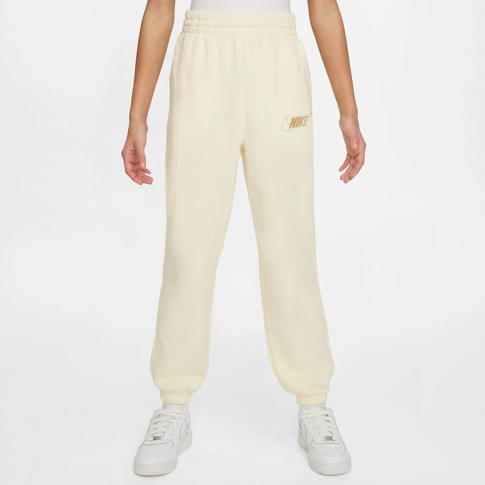 Nike NSW Club Fleece Loose Pants  - Girls' Grade School