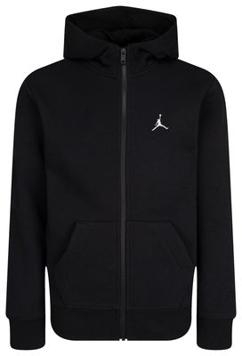 black jordan zip up