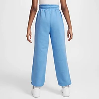 Nike NSW Club LBR Oversized Fleece Pants  - Girls' Grade School