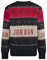 Jordan MJ Holiday Fleece Crew  - Boys' Grade School