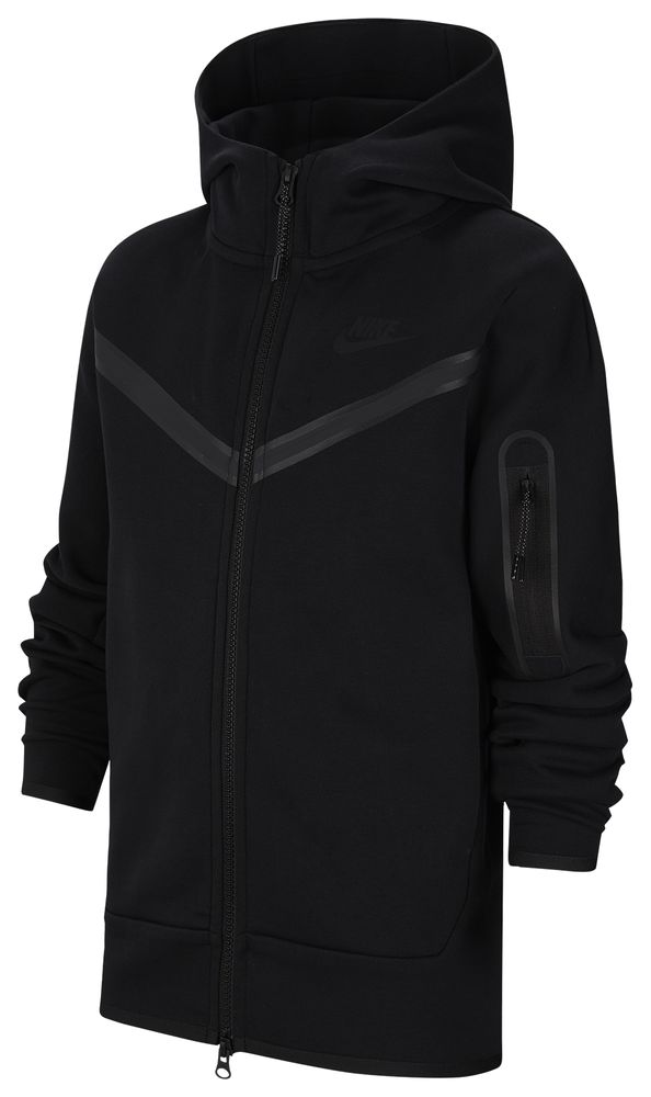 Nike Chandail en molleton Tech à glissière pleine longueur NSW - Garçons, Scolaire