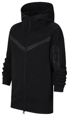 Nike Chandail en molleton Tech à glissière pleine longueur NSW - Garçons, Scolaire