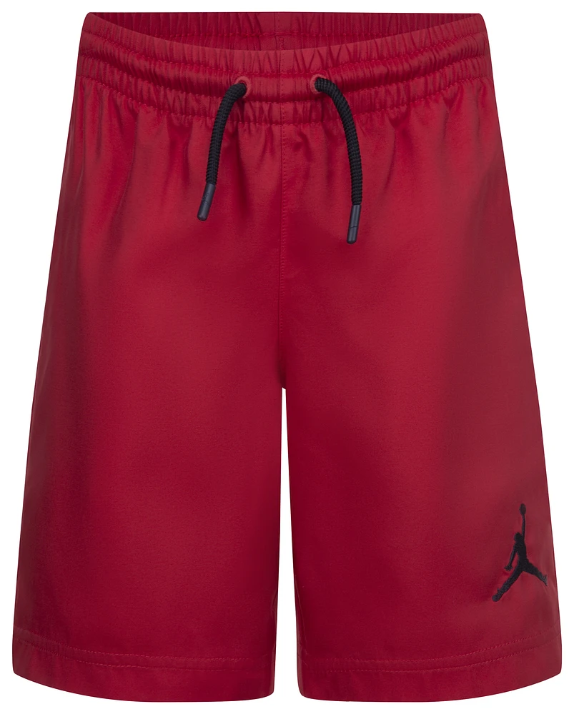 Jordan Boys Jumpman Woven Play Shorts - Boys' Preschool Red/Black