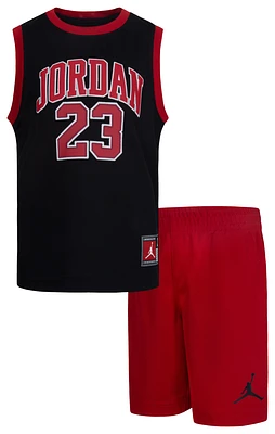 Jordan Boys Jordan 23 Jersey Set - Boys' Preschool Red/Black Size 4