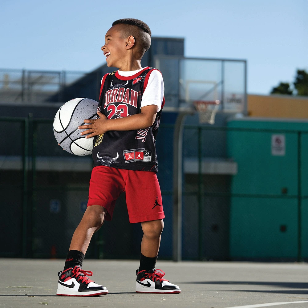 Jordan Boys Jordan 23 Printed Jersey Set - Boys' Preschool Gym Red/Black Size 4