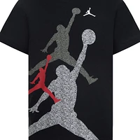 Jordan Boys Gradient Stacked Jumpman Short Sleeve T-Shirt