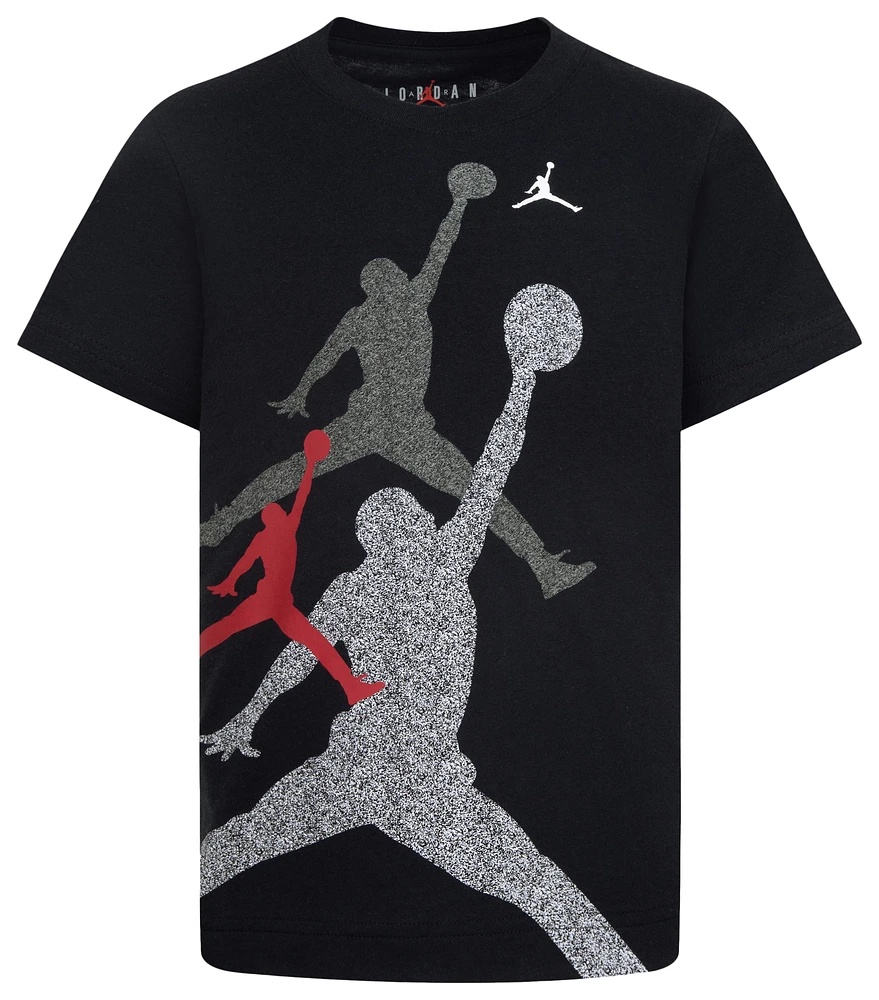 Jordan Boys Gradient Stacked Jumpman Short Sleeve T-Shirt