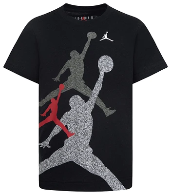 Jordan Boys Gradient Stacked Jumpman Short Sleeve T-Shirt